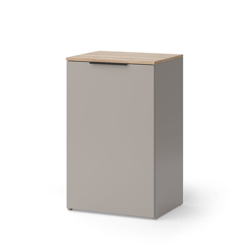 Vicco Kredens Wido, Szary, 50 x 80 cm z półką