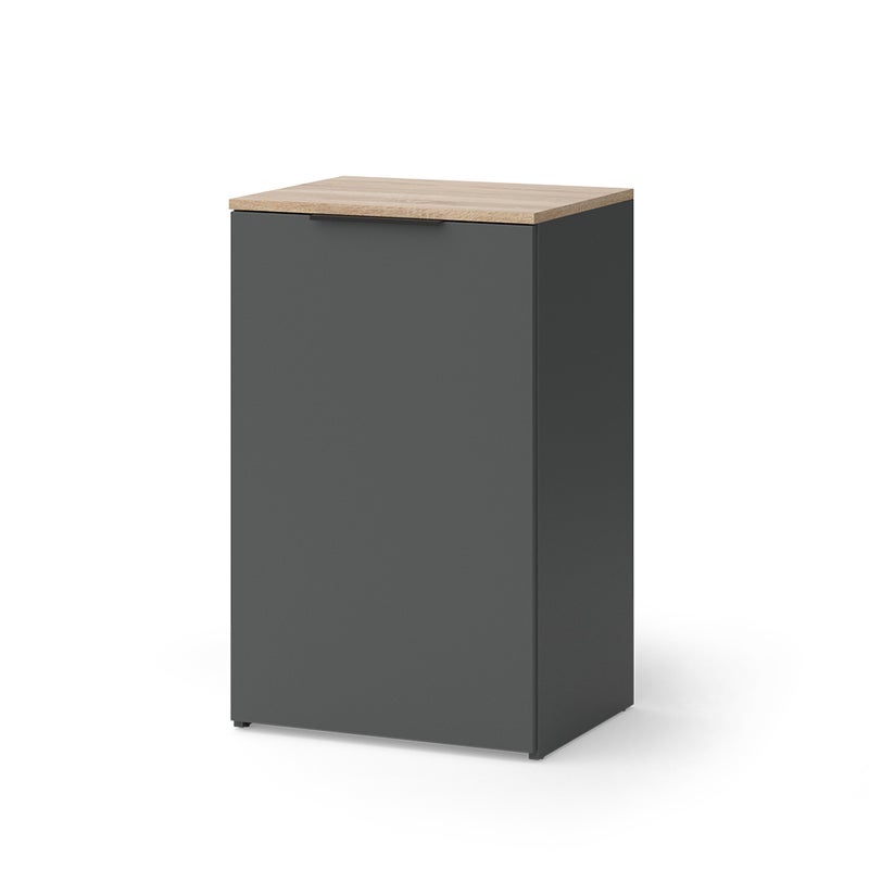 Vicco Kredens Wido, Antracyt, 50 x 80 cm z półką