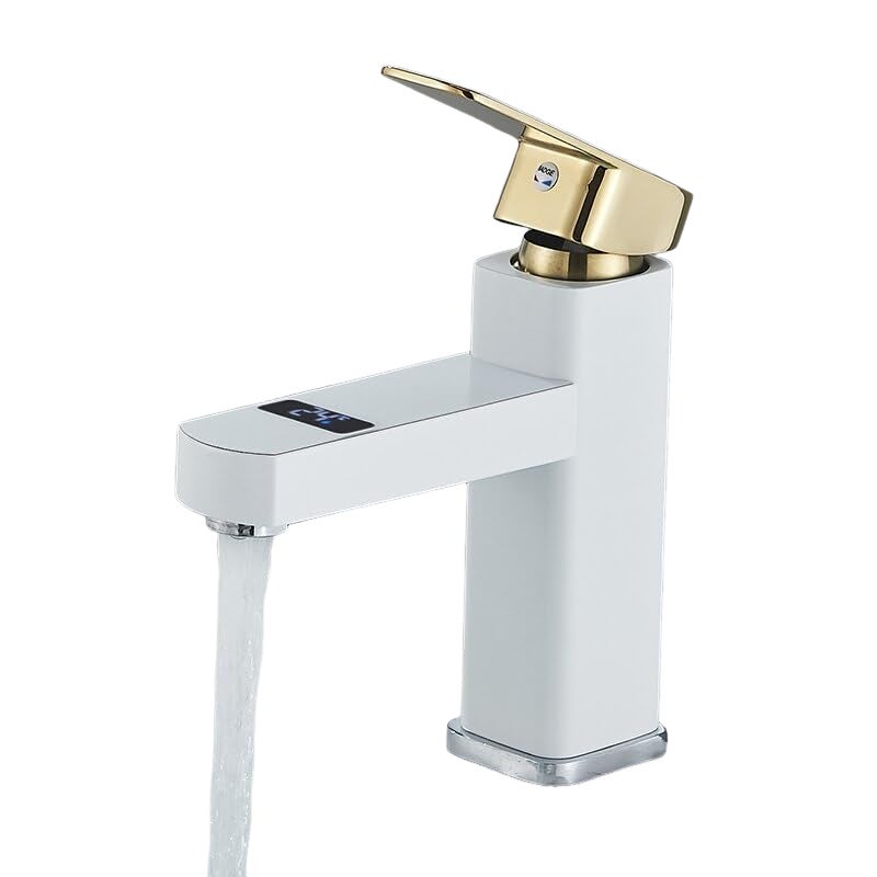 Inteligentna bateria umywalkowa z wyświetlaczem cyfrowym (krótka płytka)