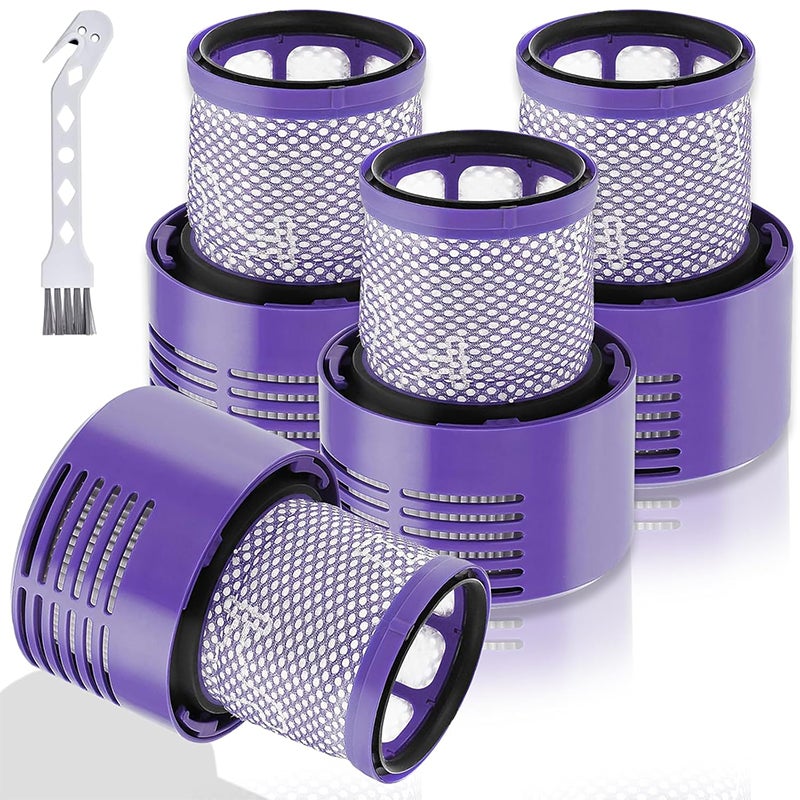 Kompatybilny z filtrami do odkurzacza Dyson V10, filtrami do odkurzacza Dyson SV12, częściami do odkurzacza (opakowanie 4 szt.)