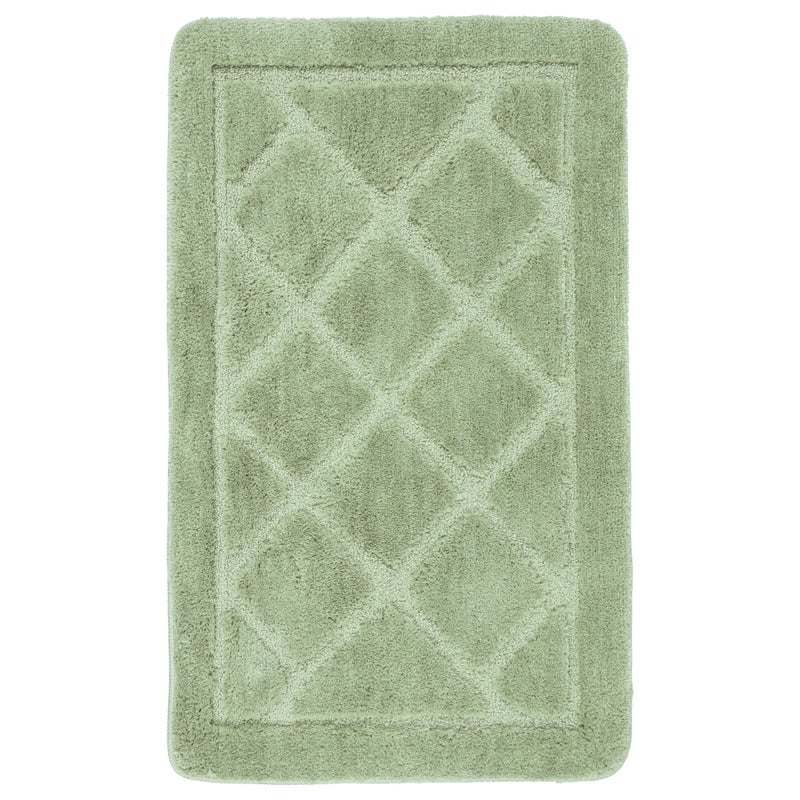 Dywanik łazienkowy Soft 60x100 cm antypoślizgowy zielony