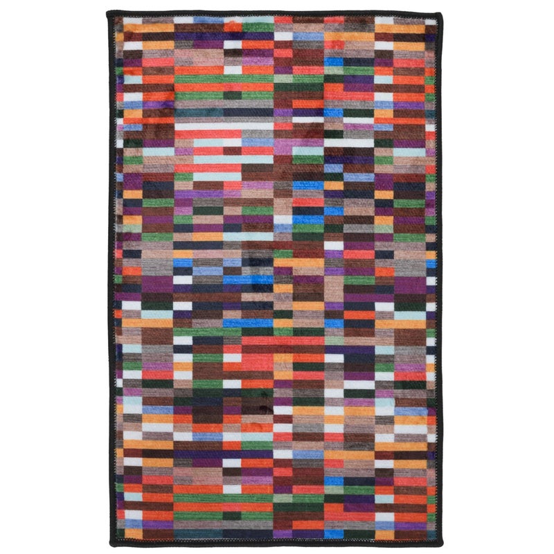 Dywan, chodnik nowoczesny geometryczny Piksel 50x80 cm wielokolorowy