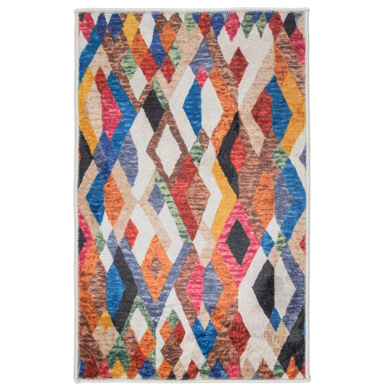 Dywan, chodnik nowoczesny geometryczny Mexico 50x80 cm wielokolorowy