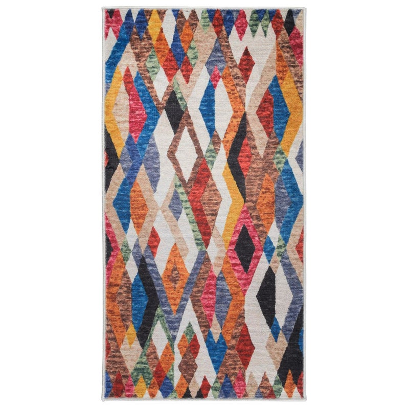 Dywan, chodnik nowoczesny geometryczny Mexico 50x120 cm wielokolorowy