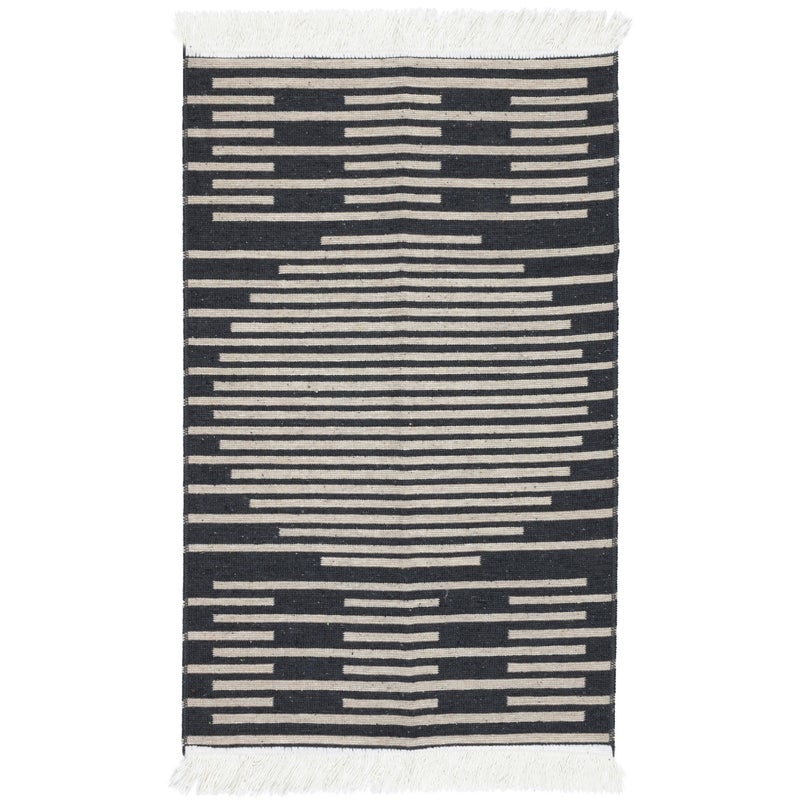 Dywan Kilim Modern 60x120 cm boho czarny