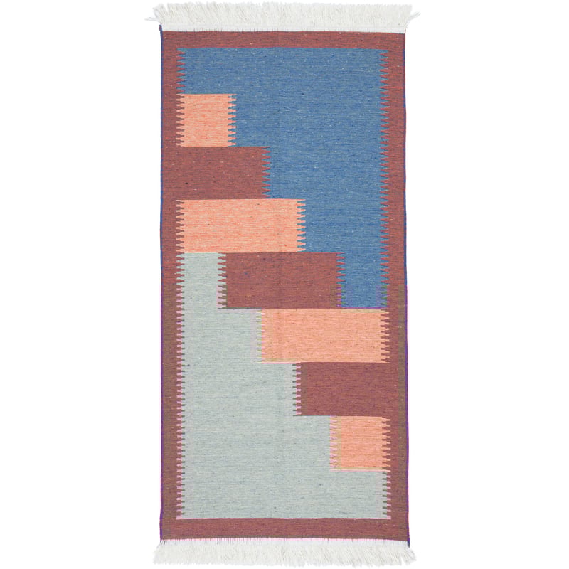 Dywan Kilim Modern 60x120 cm Pop Art wielokolorowy