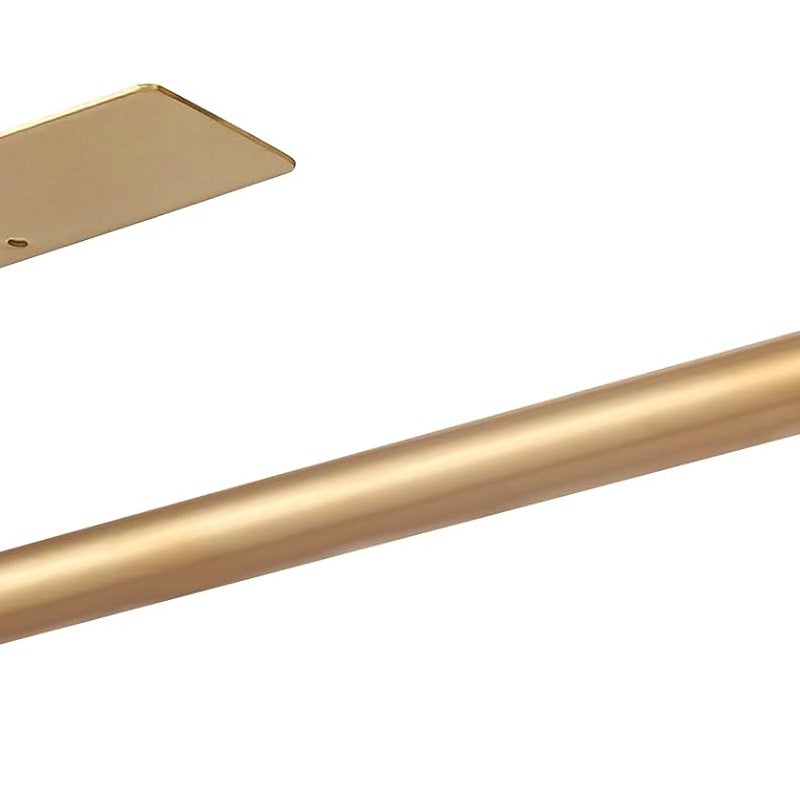 Uchwyt na ręczniki papierowe ze stali nierdzewnej, uchwyt na papier toaletowy, nie wymaga wiercenia, odpowiedni do kuchni i łazienki – Złoty