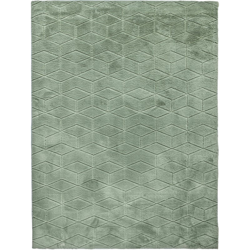 Dywan pluszowy Rabbit Prestige 160x220 cm OEKO-TEX zielony