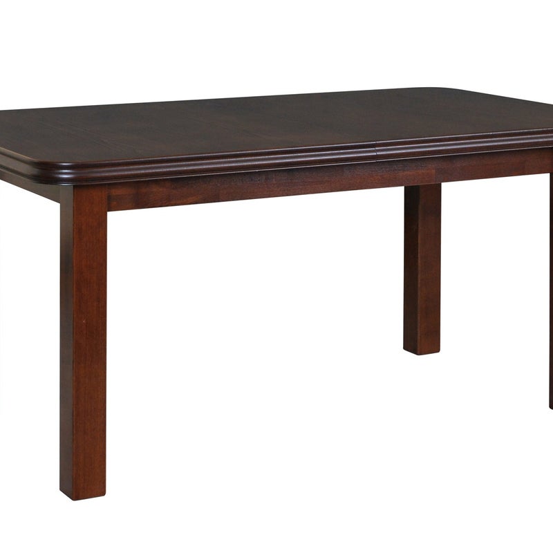 Stylowy rozkładany stół Wenus V w kolorze orzech – funkcjonalność i elegancja do jadalni