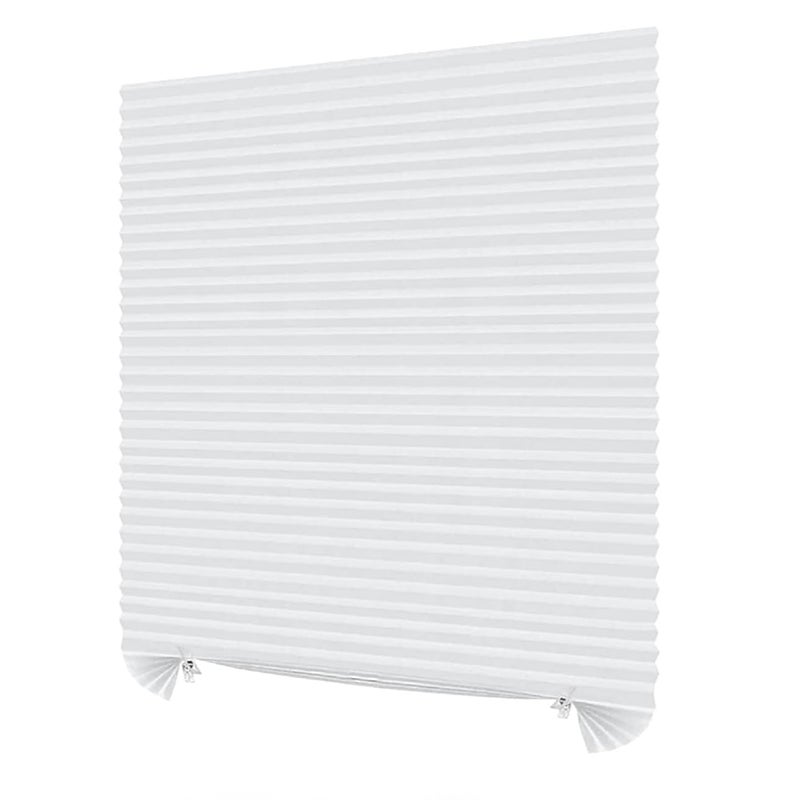 Żaluzje pionowe, przenośne, samoprzylepne, zasłony zaciemniające, nie wymagają wiercenia, 60*150 cm, białe