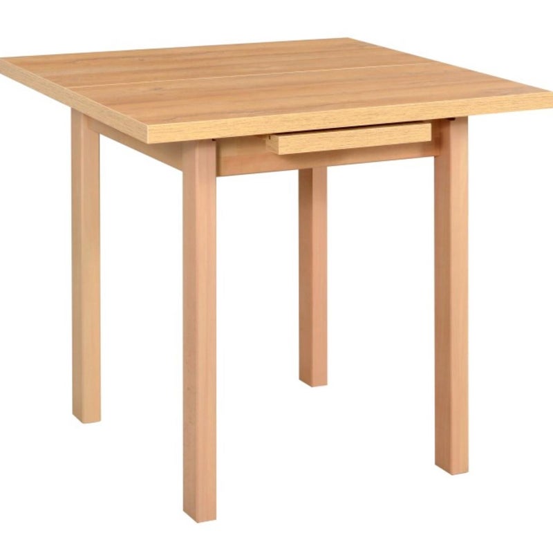 Kwadratowy rozkładany stół Max VII w kolorze Dąb Grandson – elegancka funkcjonalność