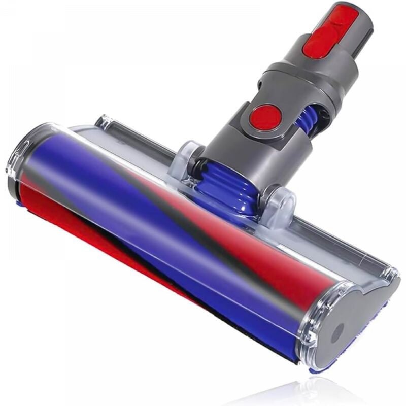 Miękka szczotka rolkowa do podłóg – akcesorium do odkurzaczy Dyson V8 (SV10), V10 (SV12), V11 (SV14) i V15, elektryczna miękka szczotka rolkowa do twa