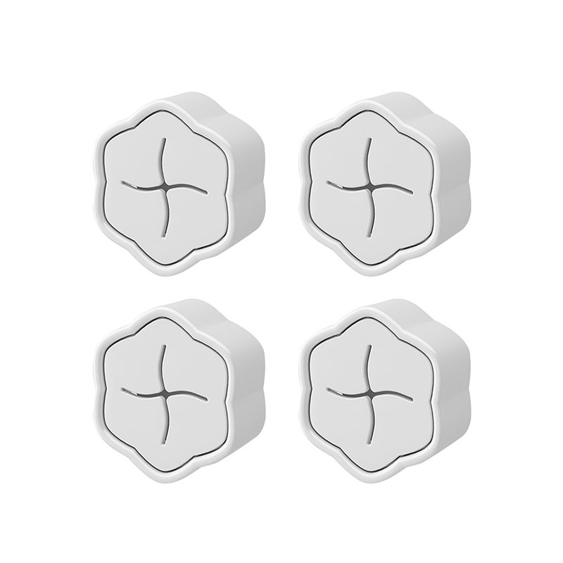 Zestaw 4 uchwytów na ręczniki bez wiercenia – Wieszak na ręczniki kuchenne – Haczyk na ręczniki ABS – Prosty i elegancki design