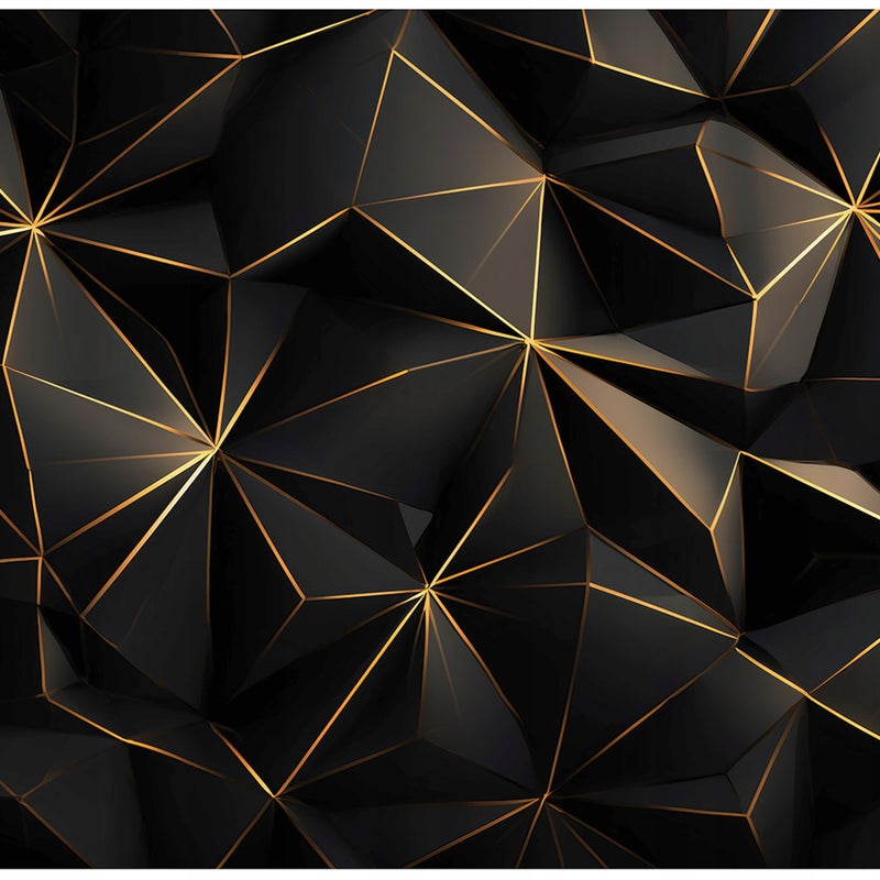 Fototapeta Abstrakcja Geometryczna Glamour 250x175 cm Tapeta Do Sypialni Salonu Kuchni Na Flizelinie