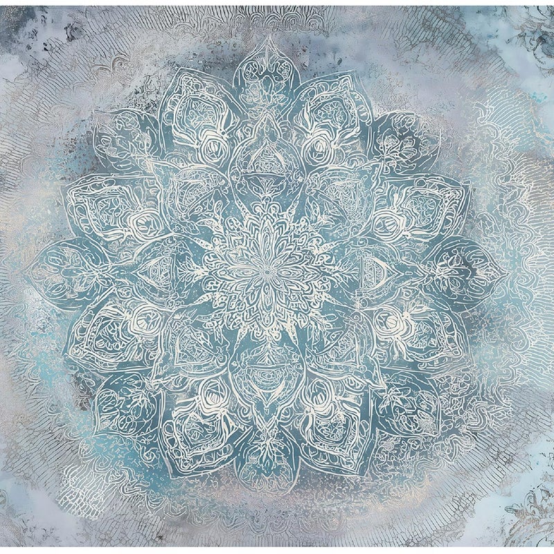 Fototapeta Mandala Abstrakcja Beton 250x175 cm Tapeta Do Sypialni Salonu Kuchni Na Flizelinie