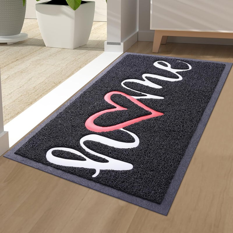 sztuka 44 x 76 cm (czarna) Wycieraczka zewnętrzna 