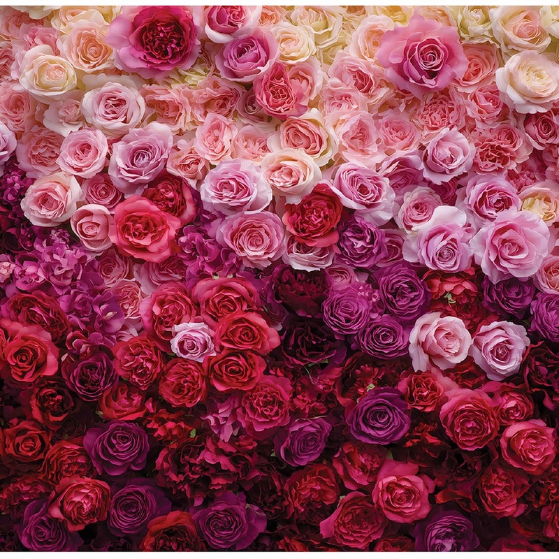 Fototapeta Kwiaty Róże Natura Romantyczna 350x250 cm Tapeta Do Sypialni Salonu Kuchni Na Flizelinie