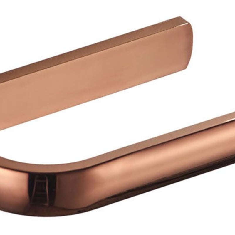 Uchwyt na ręczniki papierowe - wiszący uchwyt na ręczniki papierowe, uchwyt na ręczniki papierowe pod szafką, różowe złoto