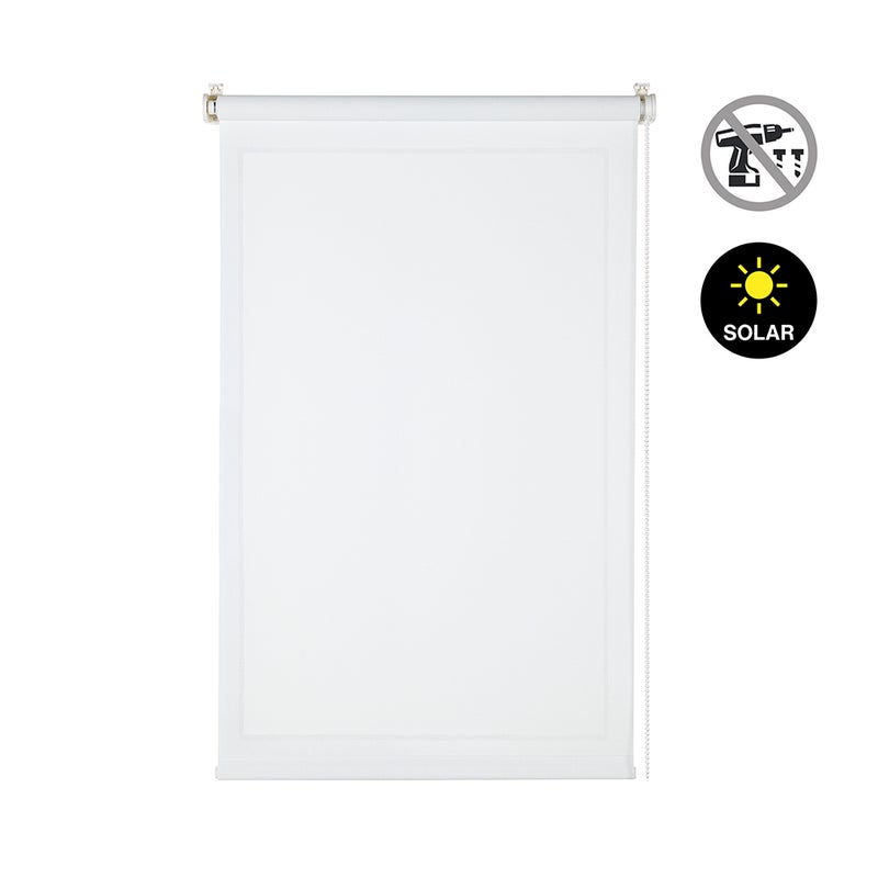 Roleta screen EasyFix, roleta bezinwazyjna Biała 75x180