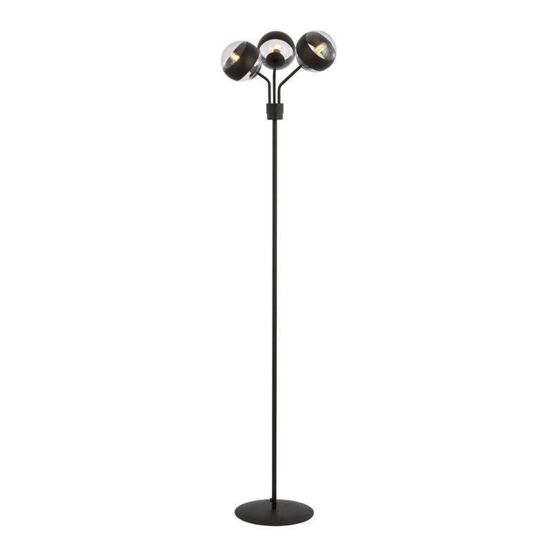 Lampa podłogowa stojąca Nova czarna 3xE14x10W wym: 173 x 39 x 39 cm metal Emibig