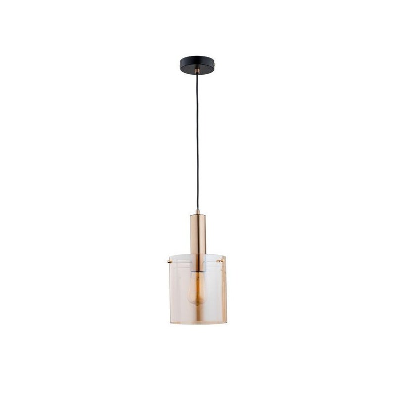 Lampa wisząca Calena złota 1xE27x15W nowoczesna wym: 90 x 20 x 20 cm metal Alfa