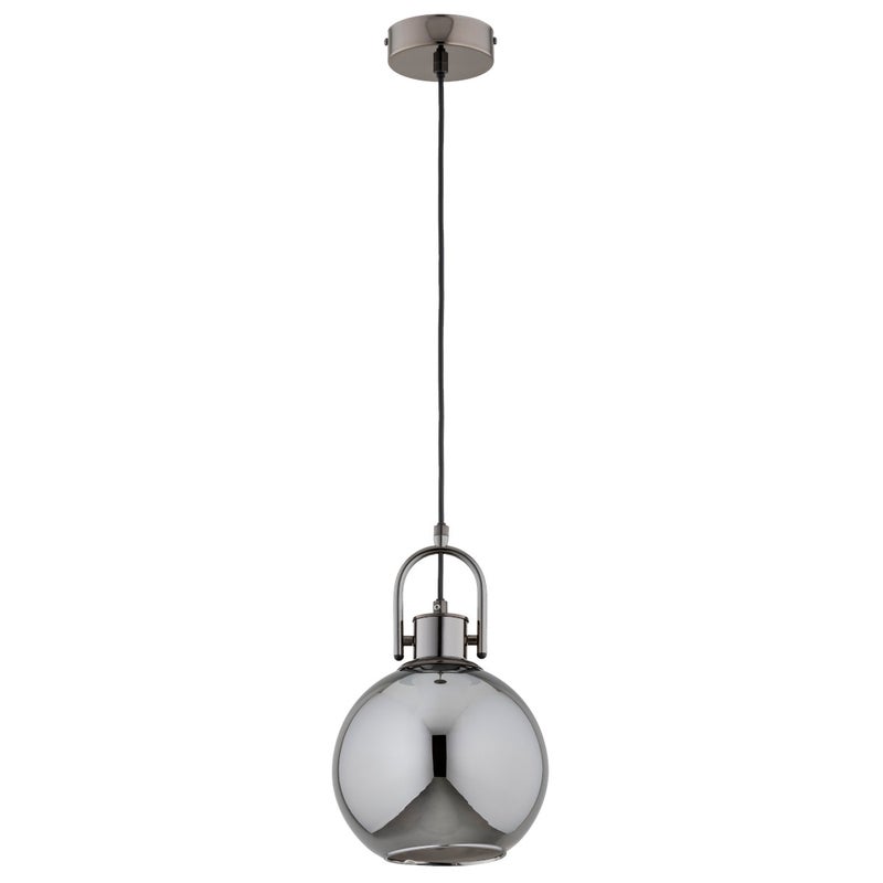 Lampa wisząca Derol grafitowa 1xE27x15W wym: 95 x 20 x 20 cm metal Alfa