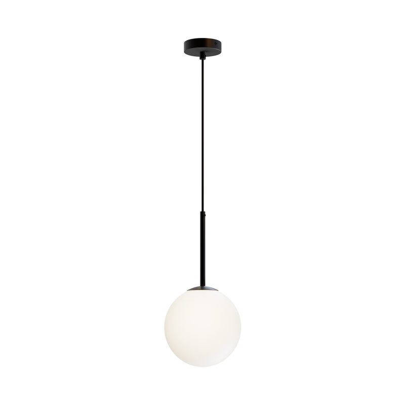 Lampa wisząca Basic Form czarny matowa-biała 1xE14x40W wym: 180 x 20 x 20 cm szkło Maytoni