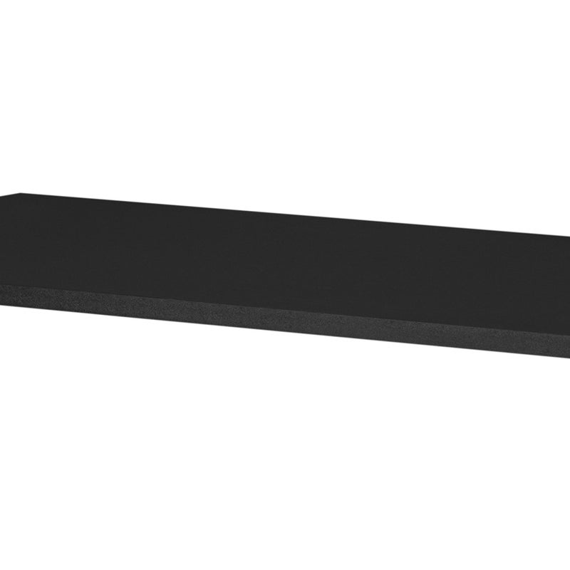 Blat do szafki łazienkowej, kolor: czarny, wymiary: 160 x 45 x 1,6 cm