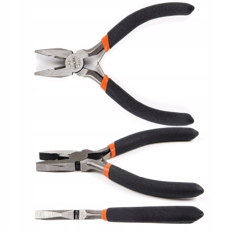 Polax Szczypce kombinerki uniwersalne mini 130mm