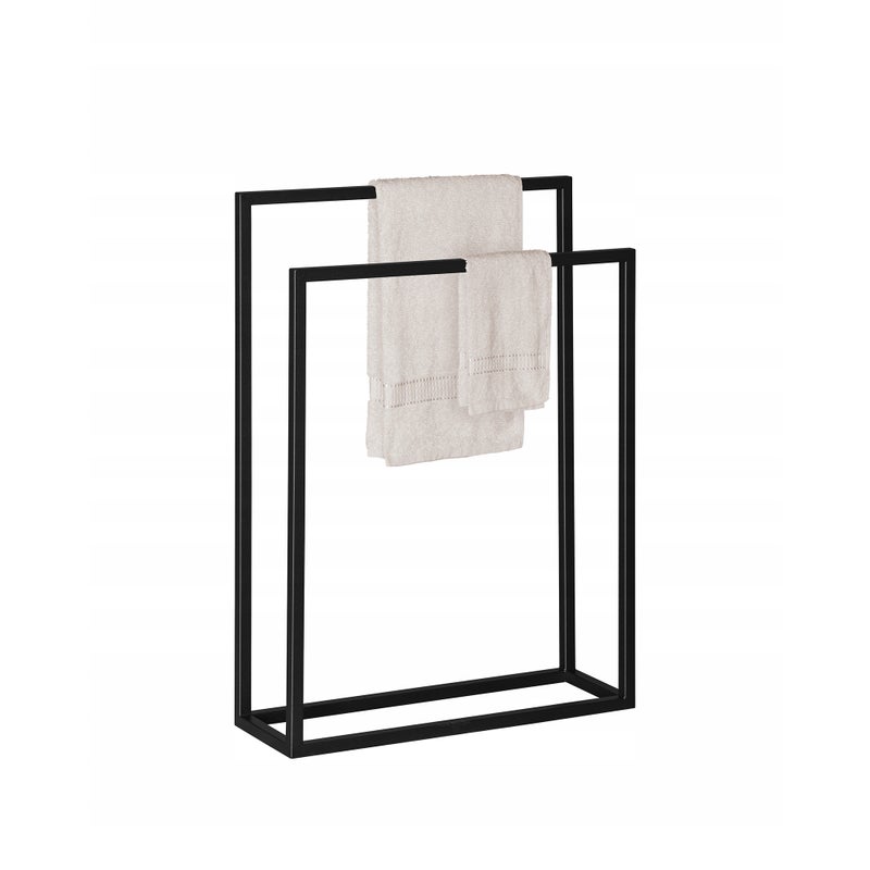 Wieszak dwuramienny czarny Estiva