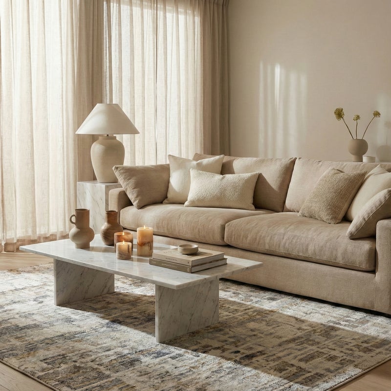 Dywan nowoczesny Avino 200x300 cm przecierka beżowy