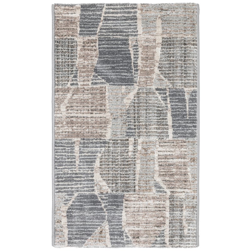 Dywan nowoczesny Avino 60x100 cm geometryczny granatowy