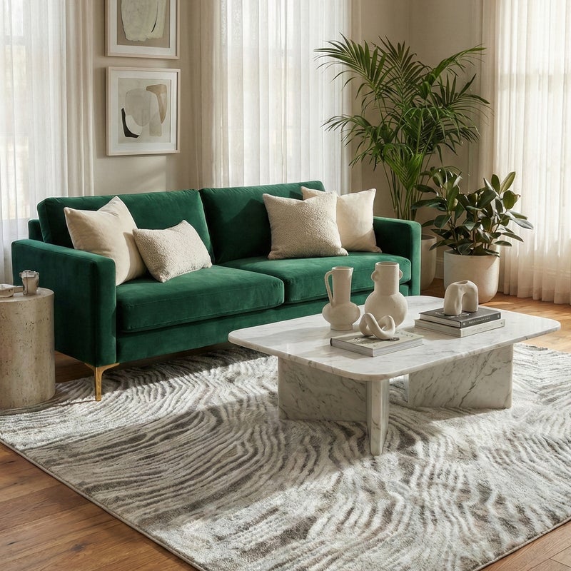 Dywan nowoczesny Milo 200x300 cm fala beżowy