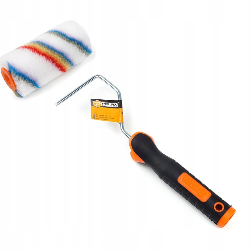 Polax Wałek malarski ELITACOLOR (zapas) 10cm 30mm + Rączka do wałka 6x100mm