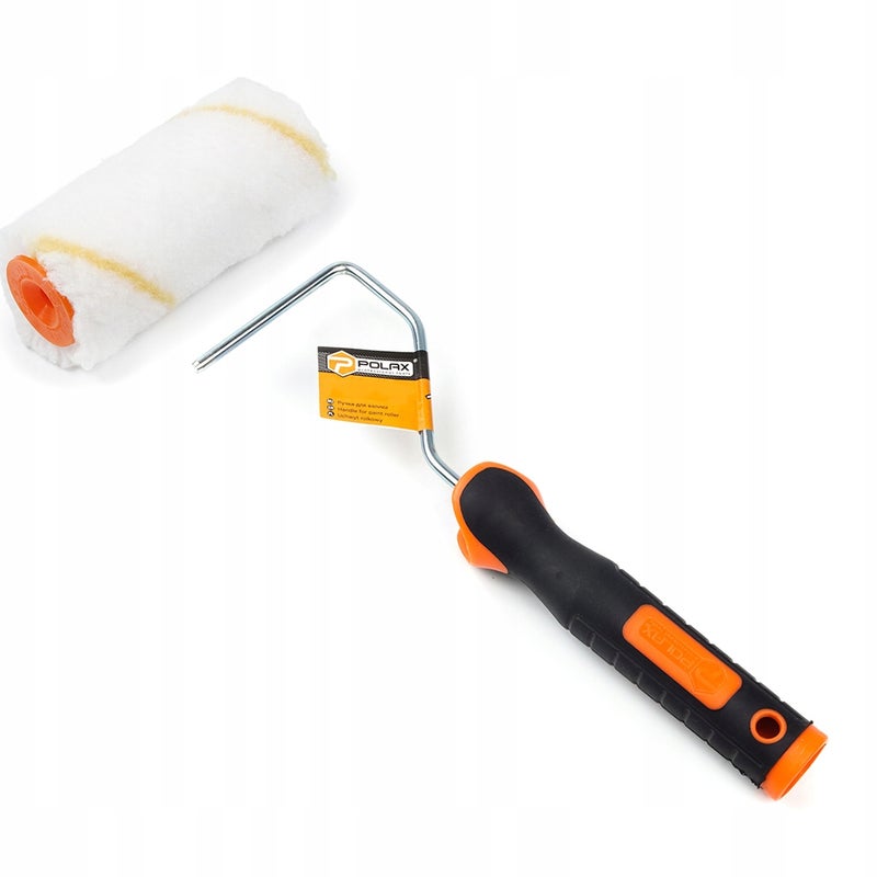 Wałek malarski GIRPAINT Złota nić 30mm 10 cm + Rączka do wałka 6x100mm
