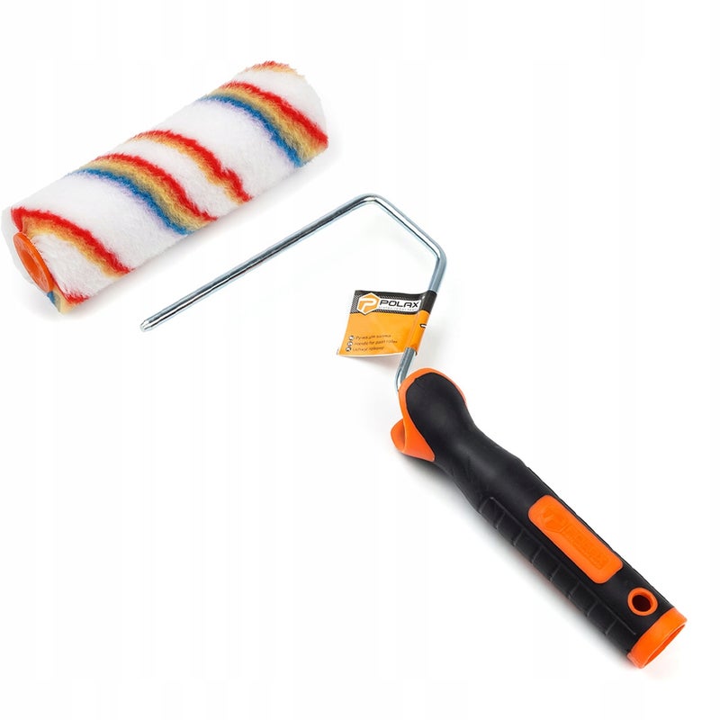 Polax Wałek malarski ELITACOLOR (zapas) 15cm 30mm + Rączka do wałka 6x150mm