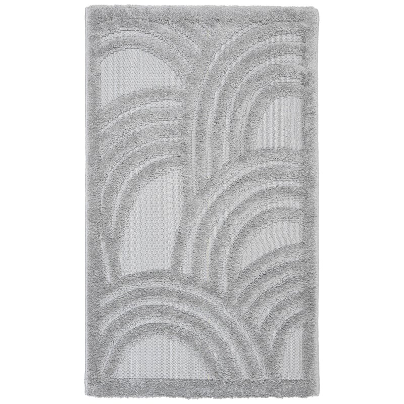 Dywan Boho Cora 60x100 cm abstrakcja szary