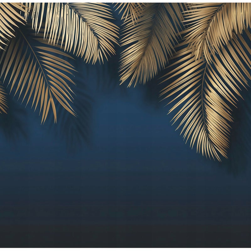 Fototapeta Liście Wiszące Abstrakcja 350x250 cm Tapeta Do Sypialni Salonu Kuchni Na Flizelinie