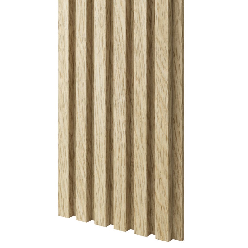 LAMELE SLIM NA OKLEINOWANEJ PŁYCIE MDF - DĄB EUROPEJSKI CPL