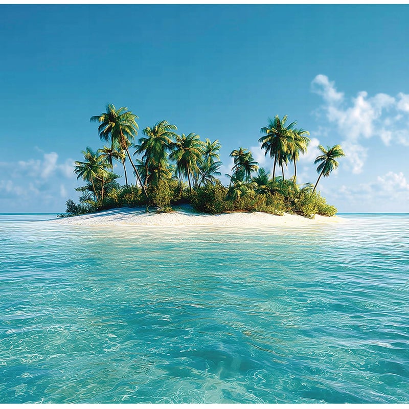 Fototapeta Plaża Wyspa Palmy 300x210 cm Tapeta Do Sypialni Salonu Kuchni Na Flizelinie