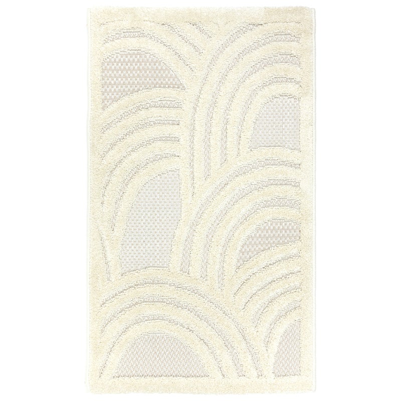 Dywan Boho Cora 60x100 cm abstrakcja kremowy