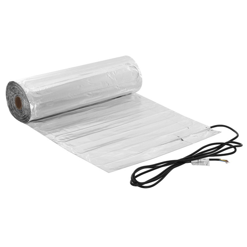 Zestaw mat grzewczych pod panele MAL-160 4m² + Aries LCD Czarny