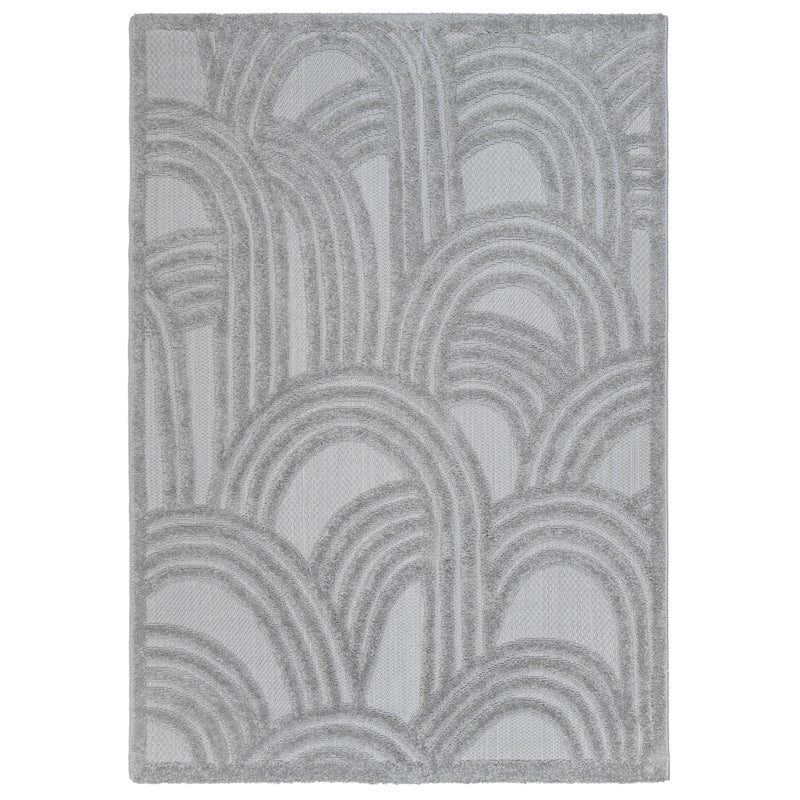 Dywan Boho Cora 120x170 cm abstrakcja szary