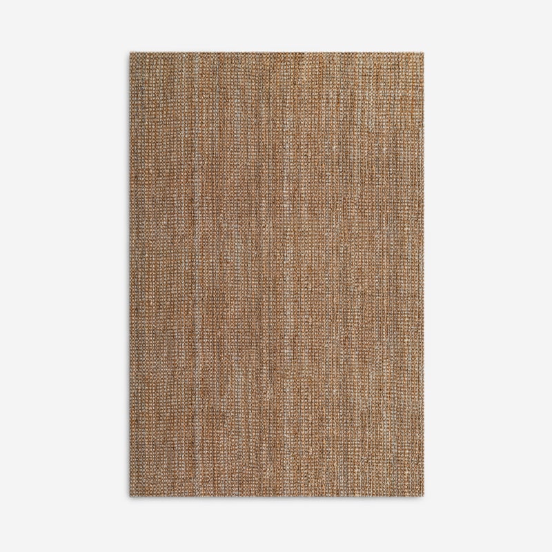 Dywan Jutowy 200x300 cm Antorini– Naturalny, Tkany Płasko, Ręczne Sploty i Styl Boho Śródziemnomorski