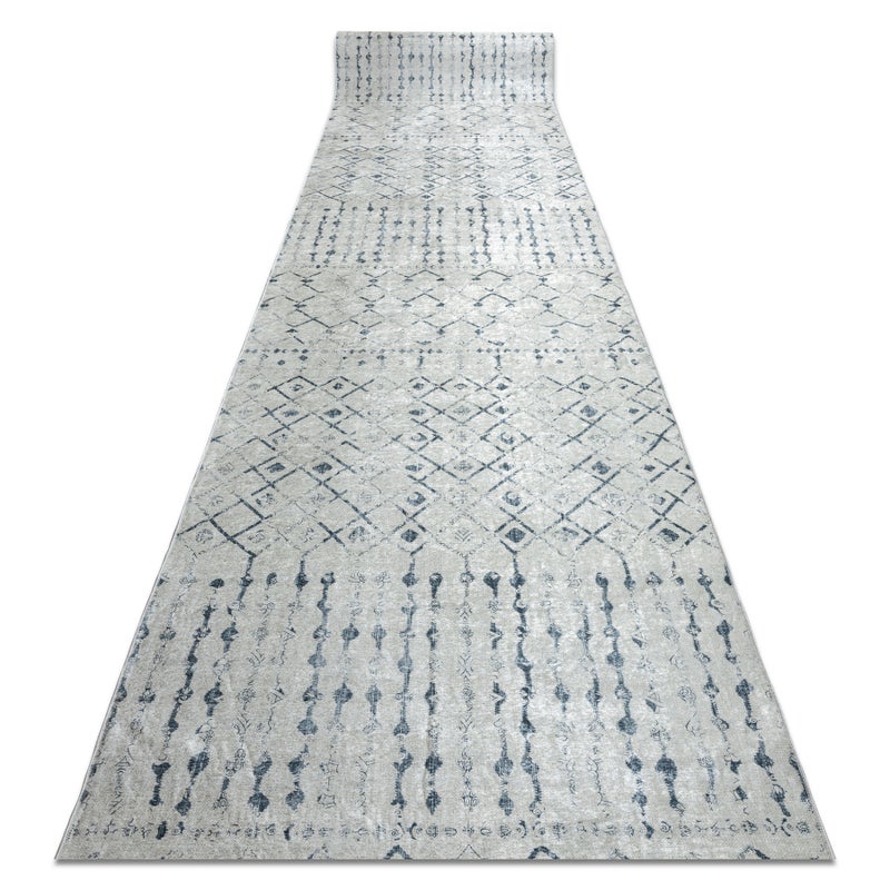 CHODNIK podgumowany DO PRANIA LOTUS OASIS 43570 Boho beż 80cm 80x280 cm