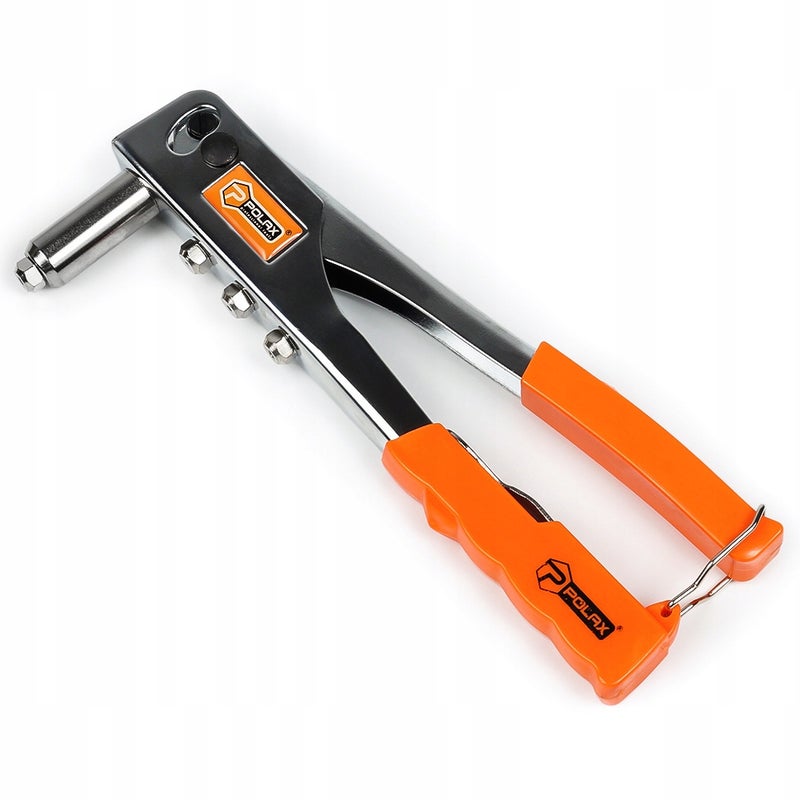 Polax Nitownica ręczna do nitów 2.4 - 4.8 mm chromowana