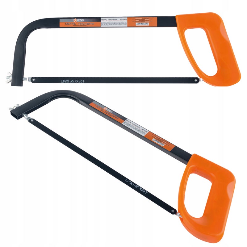 Polax Piła ręczna do metalu plastikowa rączka 300mm