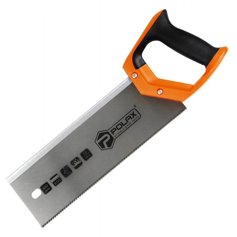 Polax Piła grzbietnica 300mm 11TPI dwukompozytowy uchwyt