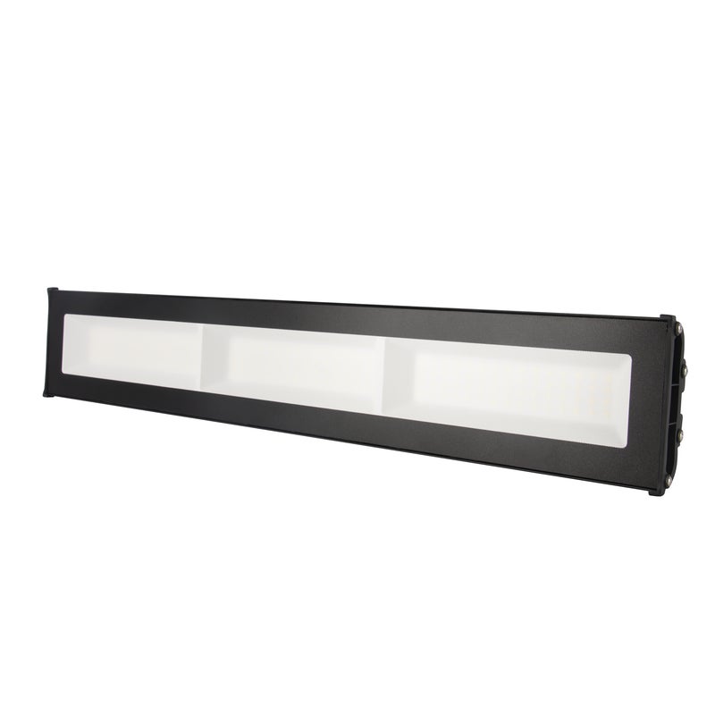 Lampa high bay liniowa LED APV 150W 71,1cm IP65 zimna biel 5000K czarna MasterLED