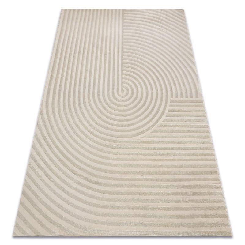 Dywan BALANCE 1921 taupe - Geometryczny, strukturalny, glamour 160x220 cm